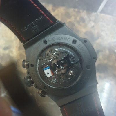 HUBLOT Big Bang UNICO World Poker Tour All Black Chronograph 45mm Limited Edition